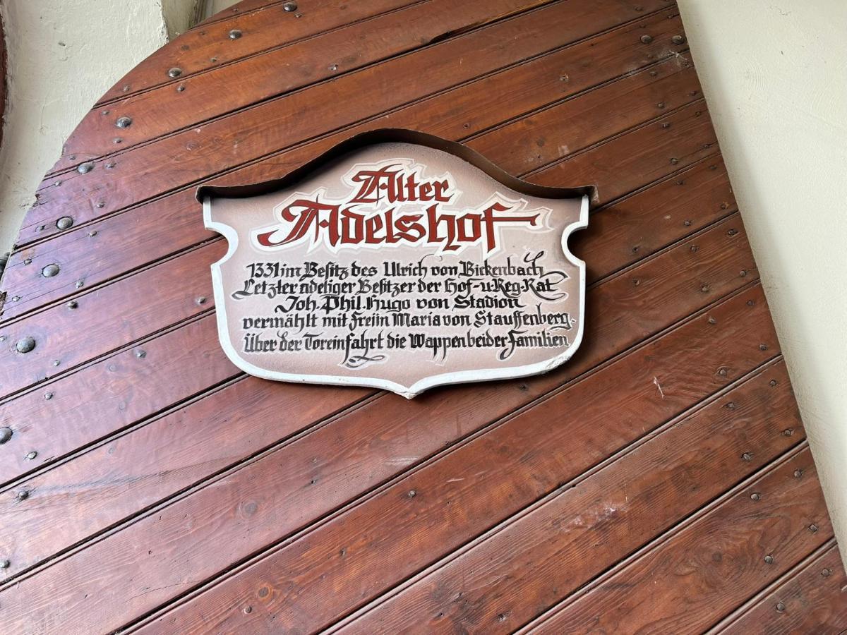 Ferienwohnung Im Stadionischem Hof Walluf Extérieur photo
