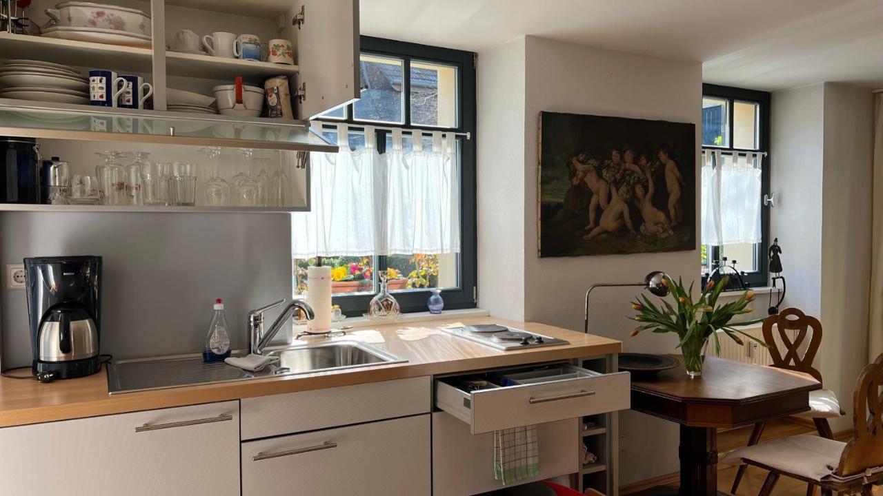 Ferienwohnung Im Stadionischem Hof Walluf Extérieur photo